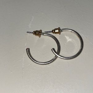 Silver Hoop Earrings